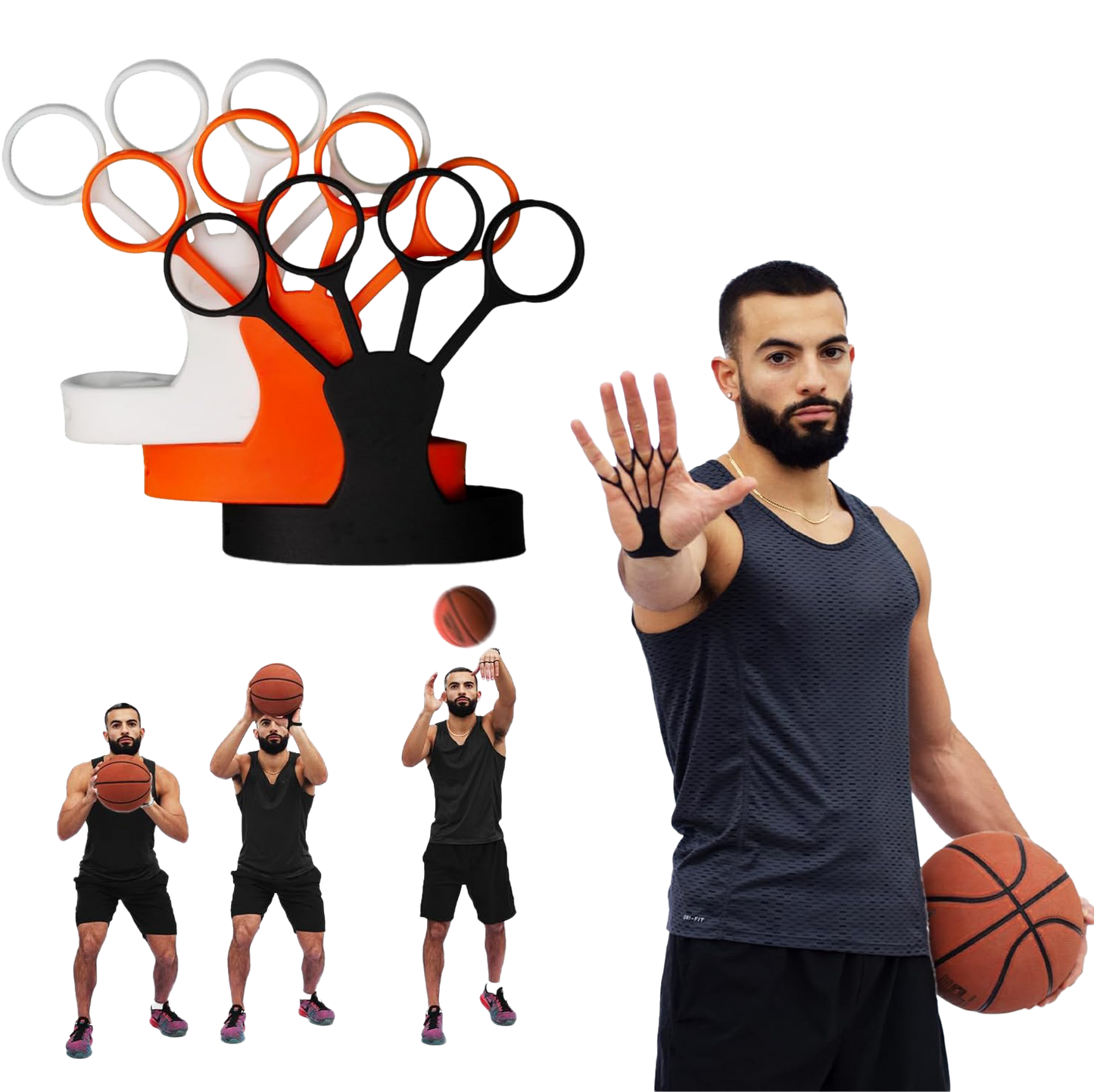 Flick Glove Basketball Shooting Aid Training Equipment for Improving Shot