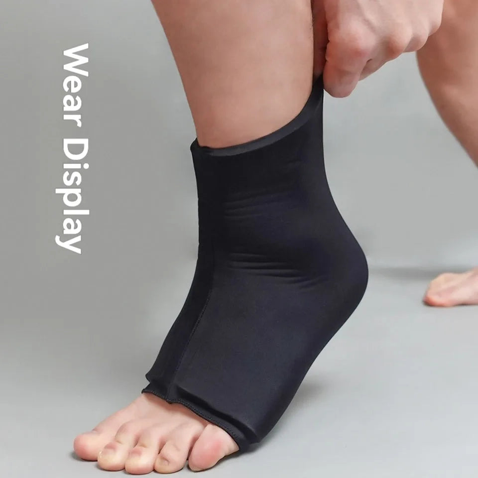 Hot cold patch for ankle pain relief