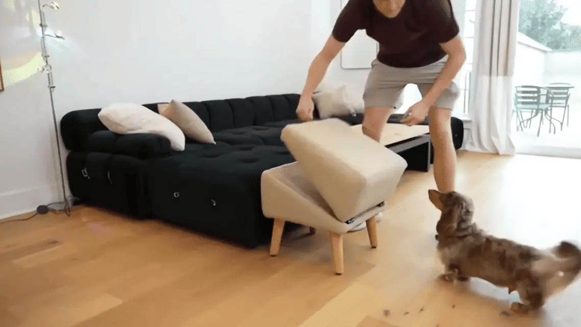 Foldable Couch & Bed Ramp